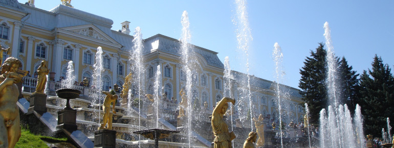 Peterhof Palace, southwest of Sait Petersburg