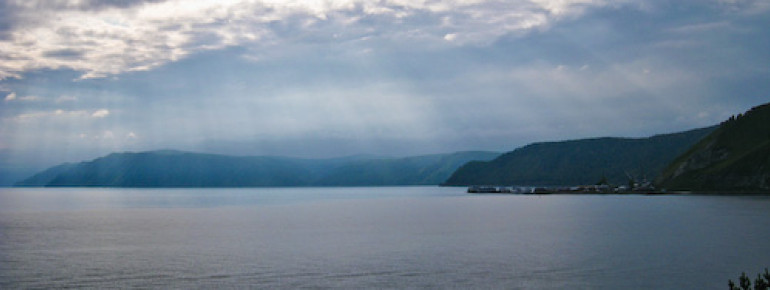 View over Lake Baikal