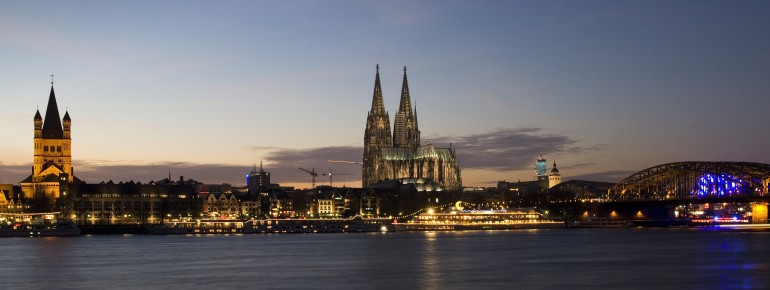 Köln, die größte Stadt Nordrhein-Westfalens.