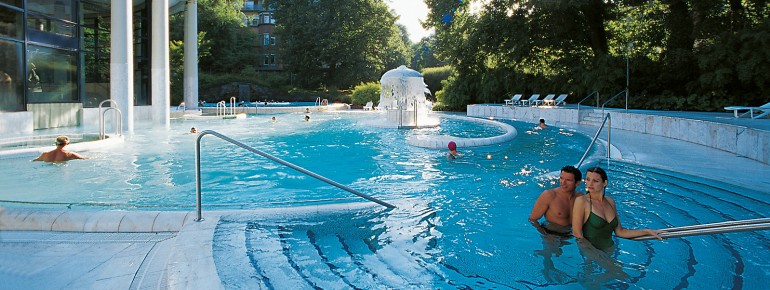In der Caracalla Therme kannst du die Seele baumeln lassen.