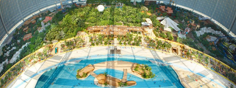 Ein exotisches Urlaubsparadies - das Tropical Islands.