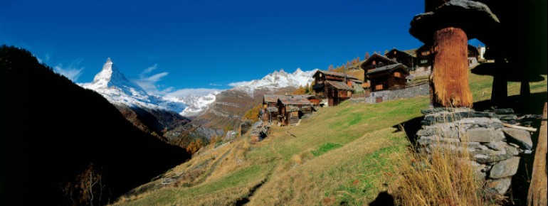 Findeln nahe Zermatt am Matterhorn
