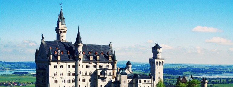 Neuschwanstein - ein Schloss des Märchenkönigs Ludwig II.