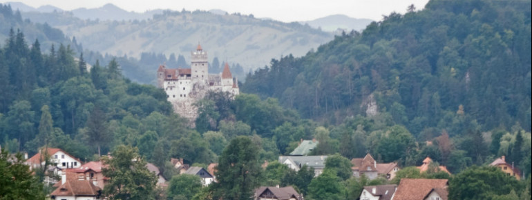 Auf Schloss Bran in Transsilvanien soll der Legende nach Graf Dracula gewohnt haben.