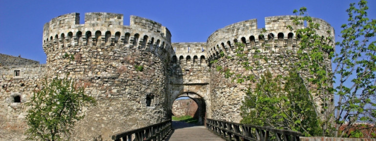 Die historische Festung von Belgrad