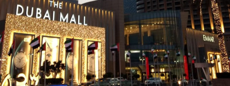 Die Dubai Mall ist eines der größten Einkaufszentren der Welt.